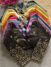 Pinki 30 Fendi Silk Embroidery Work Blouse Bulk Orders In India